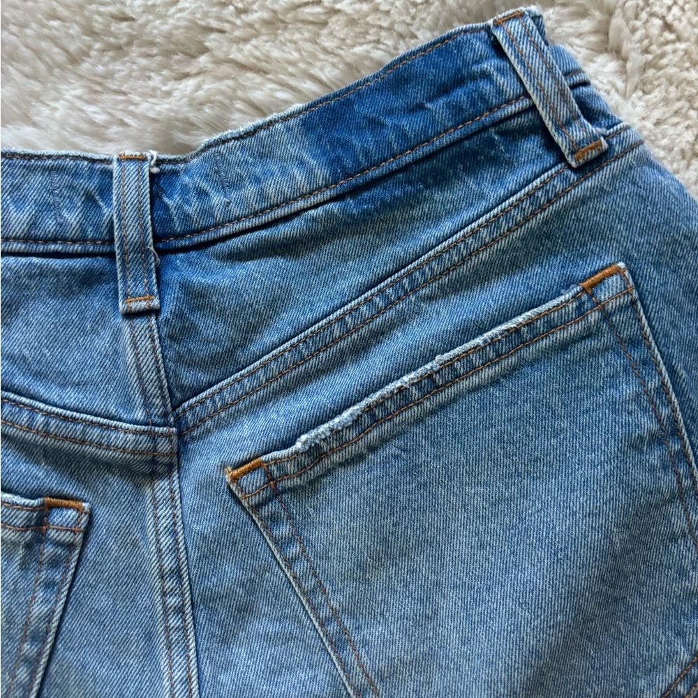 A&F Curve Love Dad Shorts crossover waist - Picture 6 of 6